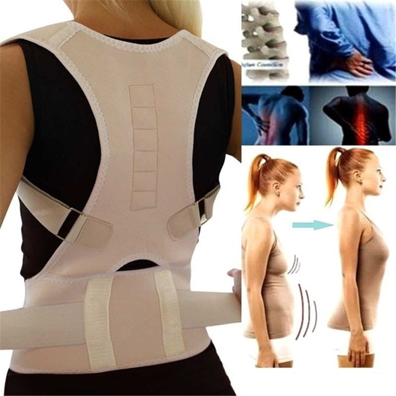 Correcteur de posture et ceinture de soutien dorsal 