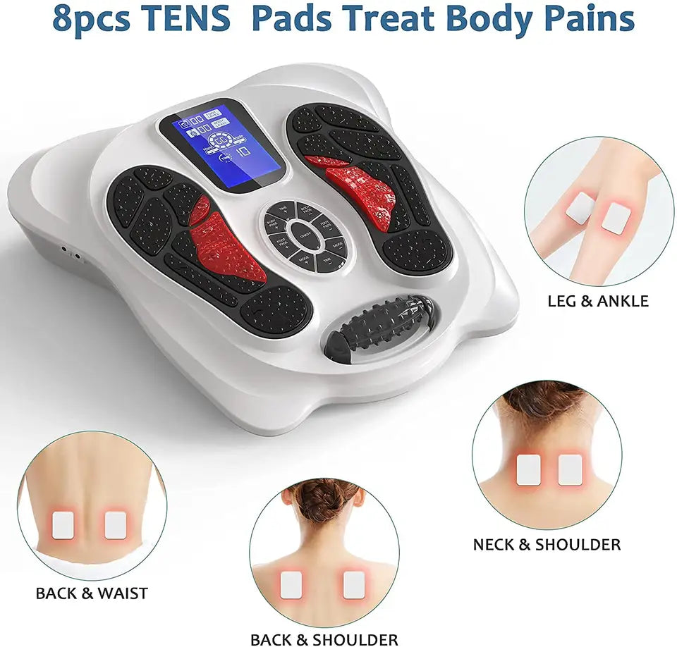 Relaxing Heat Therapy Foot Massager Device