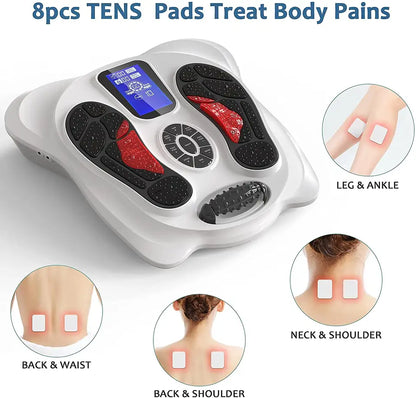 Relaxing Heat Therapy Foot Massager Device