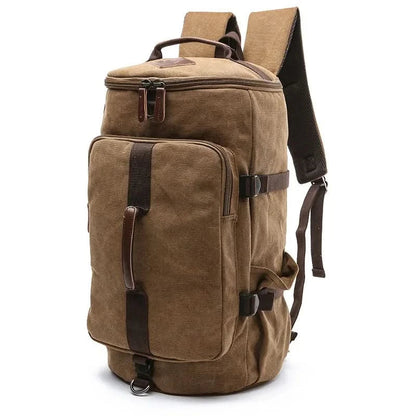 Sac de sport élégant en coton pour homme, idéal pour la salle de sport et les voyages.