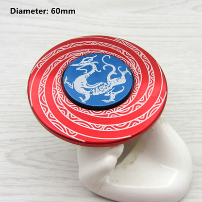 Spinner anti-stress unique en acier inoxydable