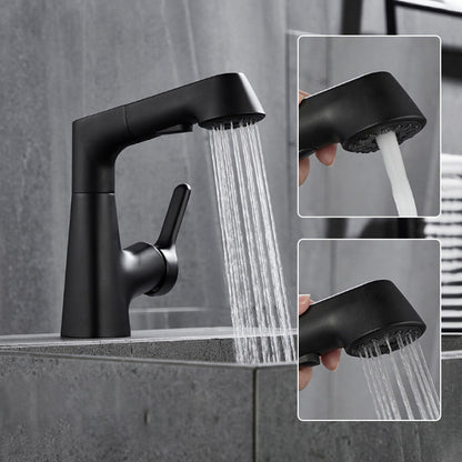 Stylish Kitchen Faucet With Pull-Out Spray Nozzle