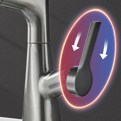 Stylish Kitchen Faucet With Pull-Out Spray Nozzle