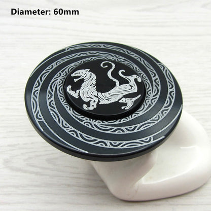Spinner anti-stress unique en acier inoxydable