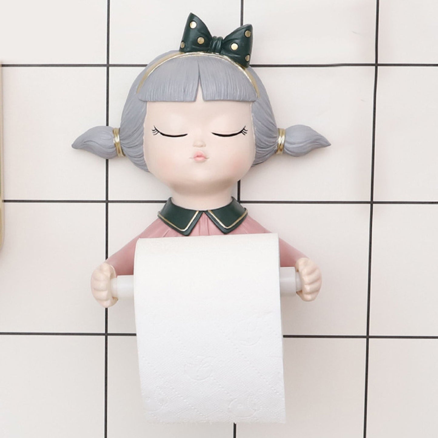 Porte-papier toilette décoratif