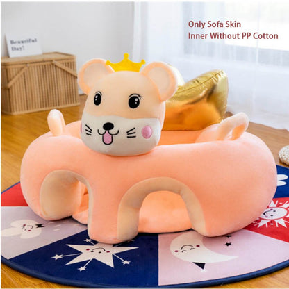 Chaise bébé confortable en peluche