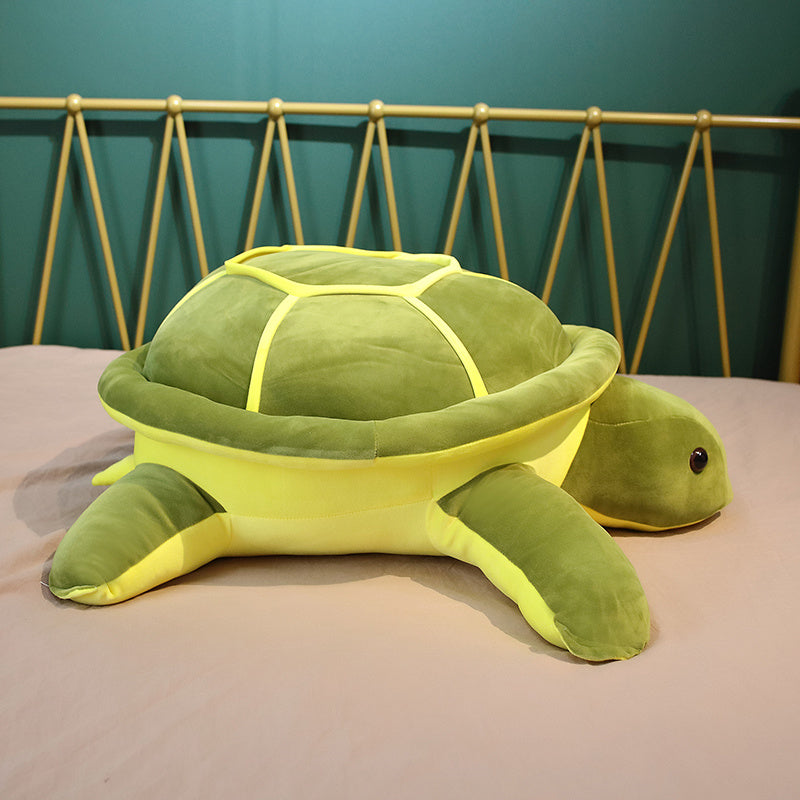 Coussin moelleux en forme de tortue marine mignonne