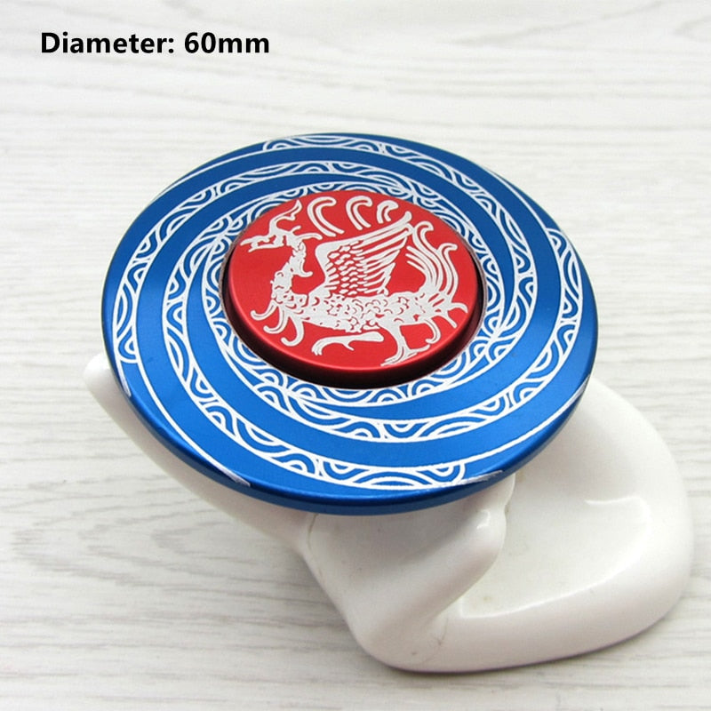 Spinner anti-stress unique en acier inoxydable