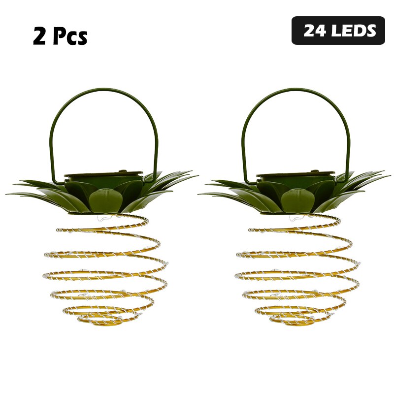 Lampe ananas tropicale d'extérieur