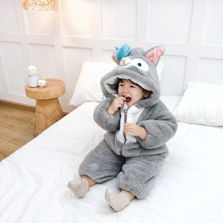 Adorable body en peluche pour bébé