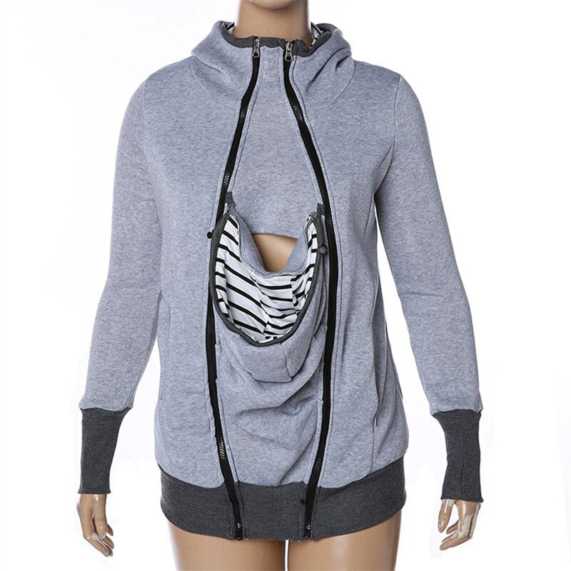 Sweat-shirts à capuche confortables pour porte-bébé