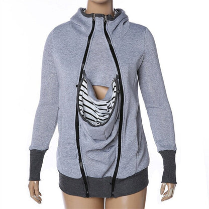 Sweat-shirts à capuche confortables pour porte-bébé