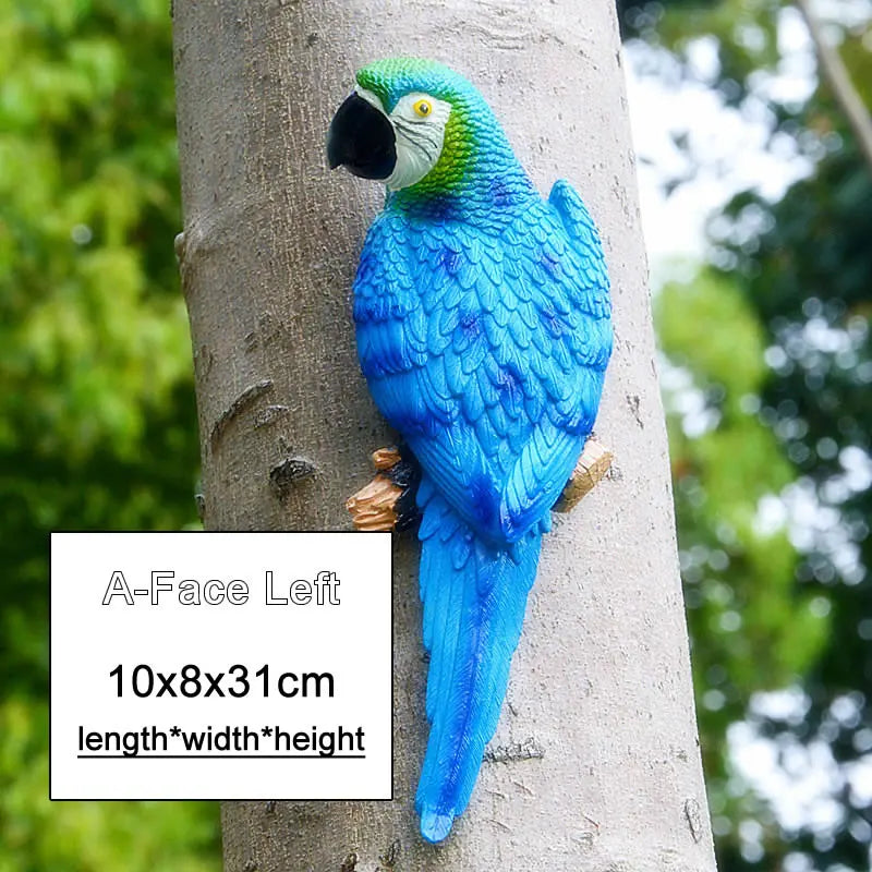 Colorful Bird Branch Wall Decoration - Halri
