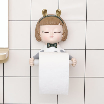 Porte-papier toilette décoratif