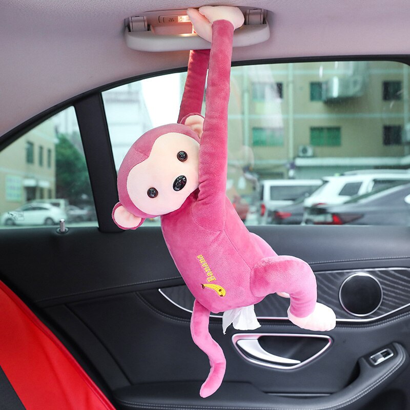 Porte-mouchoirs singe adorable