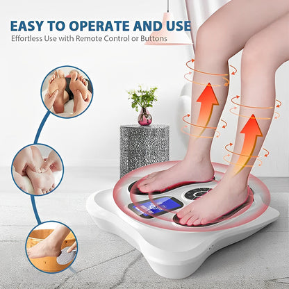Relaxing Heat Therapy Foot Massager Device