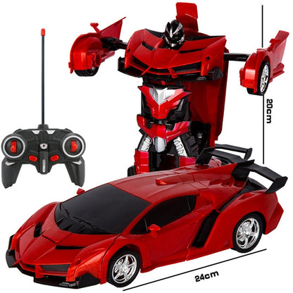 Fast 2 in 1 Transforming Remote Control Car Toy - Halri
