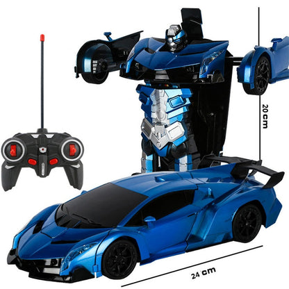 Voiture télécommandée transformable 2 en 1 à grande vitesse
