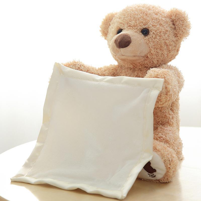 Cuddly Peek a Boo Teddy Soft Toy - Halri