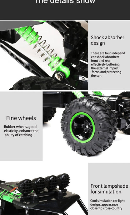 Tough Remote Control Truck with Heavy Duty Suspension