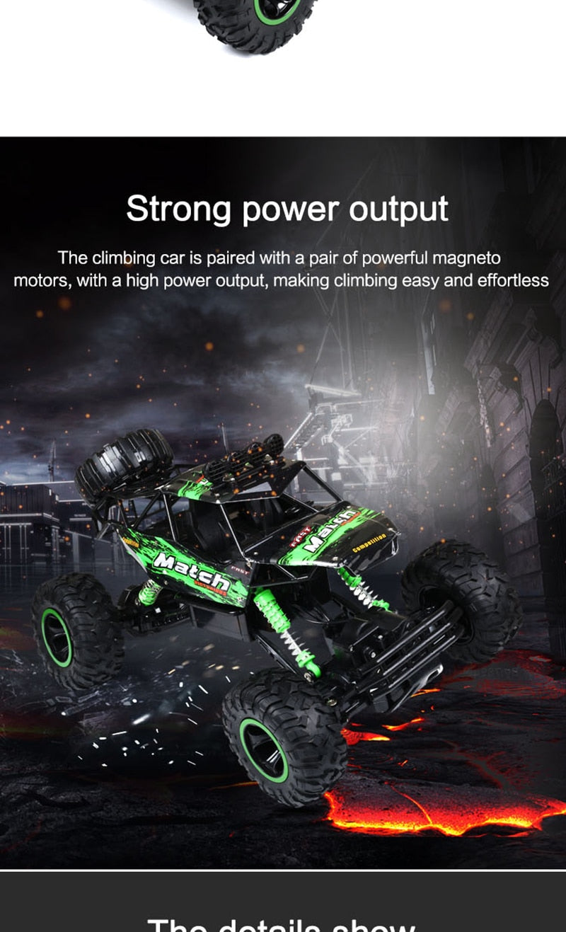 Tough Remote Control Truck with Heavy Duty Suspension