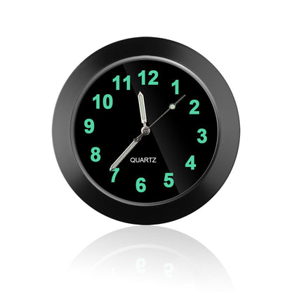 Horloge lumineuse adhésive pour tableau de bord de voiture
