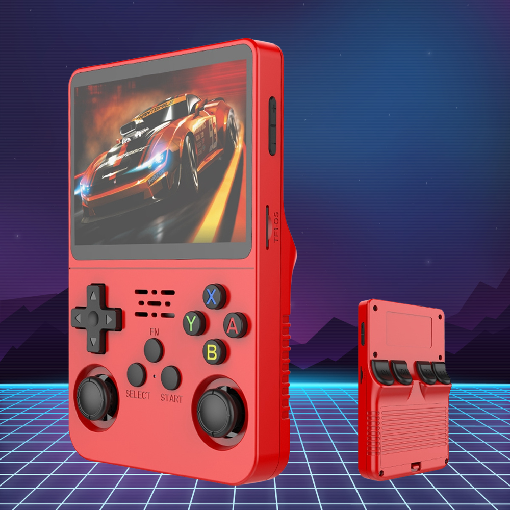 Handheld Gaming Console with 20,000 Pre-Loaded Classics, 3.5 IPS Display, 64GB/128GB Storage – Portable Game Console for Nostalgic Gaming 2