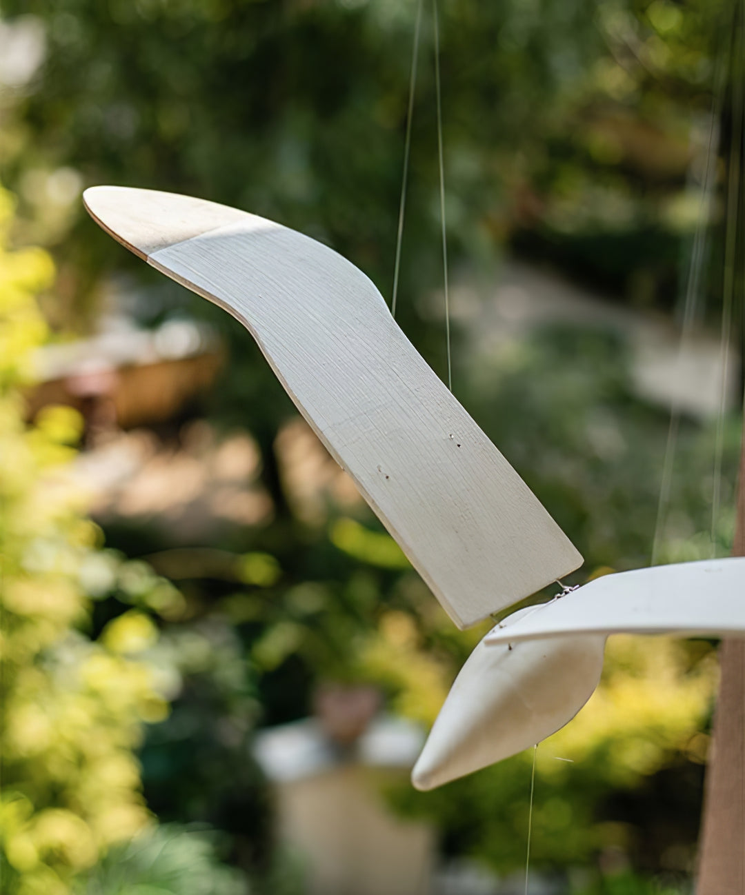 Beachy Wooden Seagull Decor Ornament