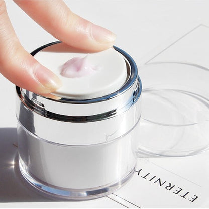 Flacon pompe cosmétique de voyage réutilisable