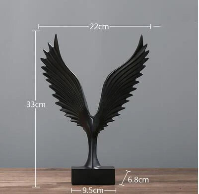 Figurine d'aigle exquise - Décoration d'intérieur haut de gamme