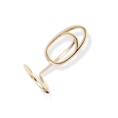 Edgy Metal Slim Stacking Rings - Halri