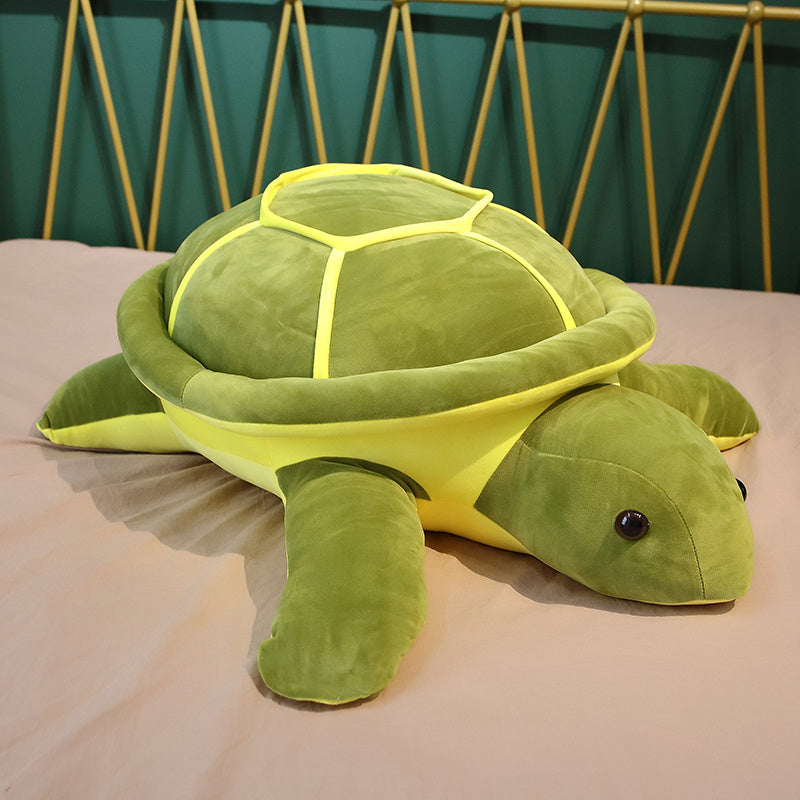 Coussin moelleux en forme de tortue marine mignonne