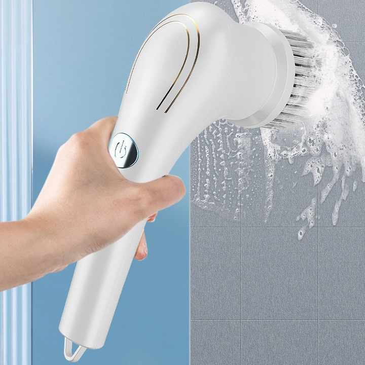 Fast Easy Spin Cleaning Brush for Home and Kitchen - Halri