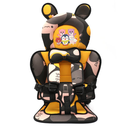 Protection de siège auto pour bébé à motif de voyage