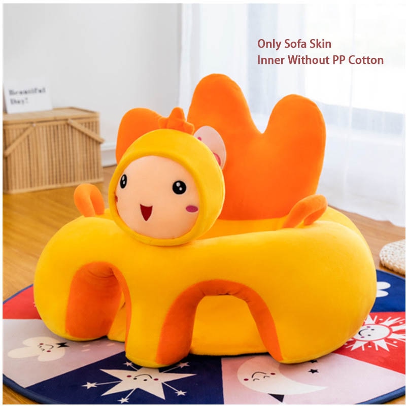 Chaise bébé confortable en peluche