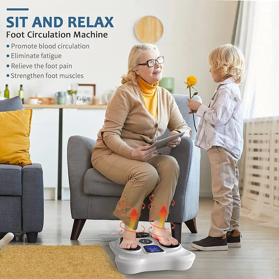 Relaxing Heat Therapy Foot Massager Device