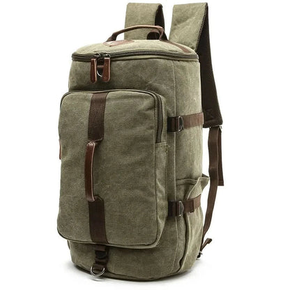Sac de sport élégant en coton pour homme, idéal pour la salle de sport et les voyages.
