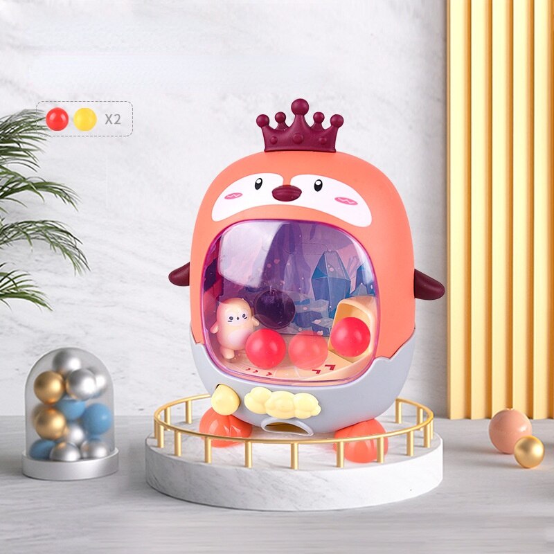 Jouet amusant de lancement de mini-balles en forme de poulet