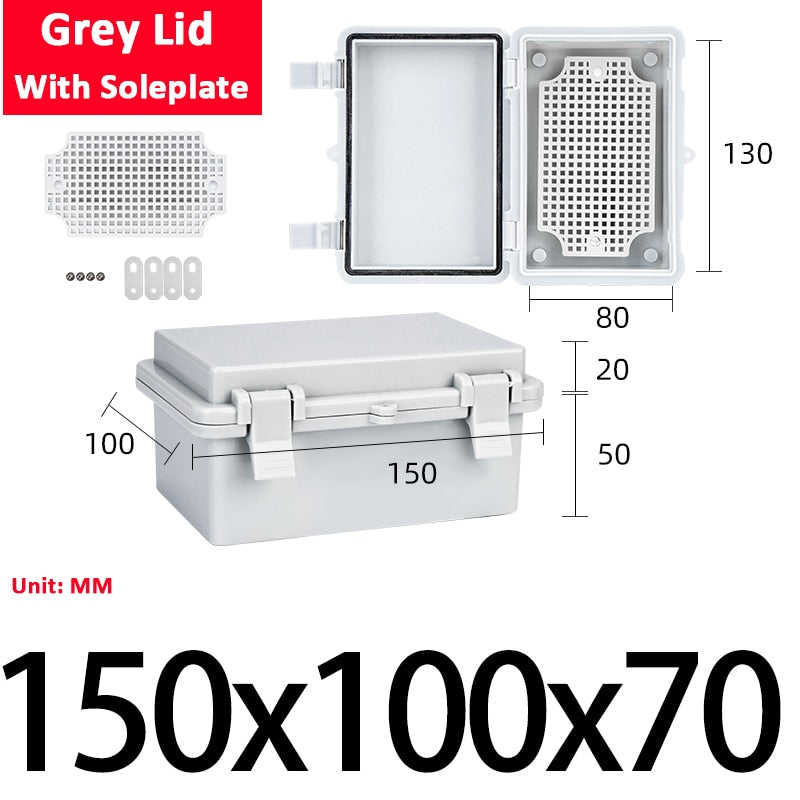 Boîtier de protection étanche pour prises électriques extérieures