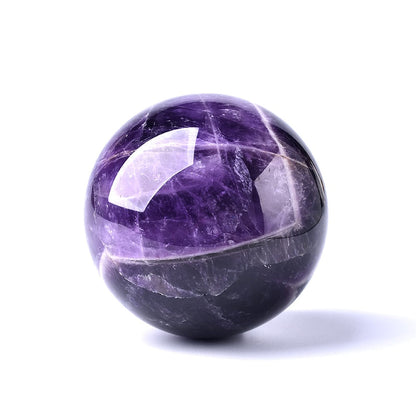 Boule de cristal violette