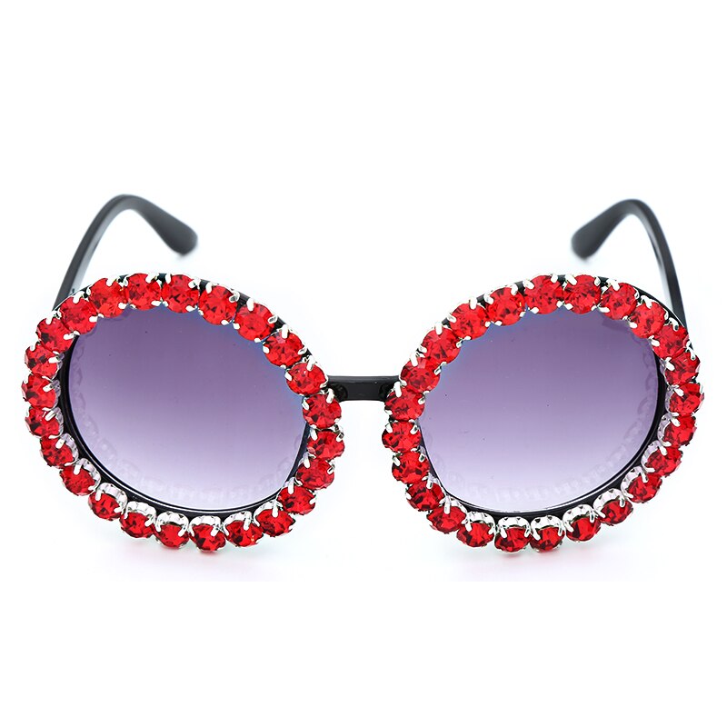 Big Round Fashion Designer Sunglasses - Halri