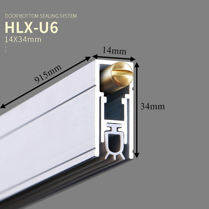 Joint d'étanchéité automatique facile à installer