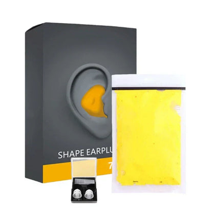 Comfortable Silicone Sleep Earplugs - Reusable Noise Reducing