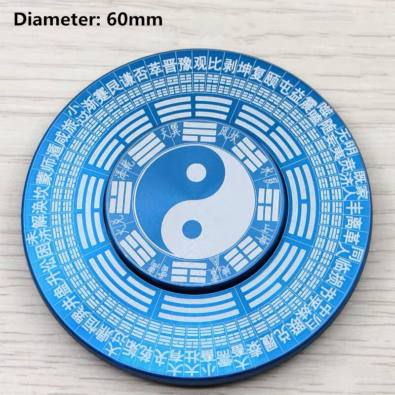 Spinner anti-stress unique en acier inoxydable