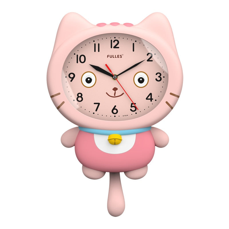 Horloge décorative adorable hibou de nuit
