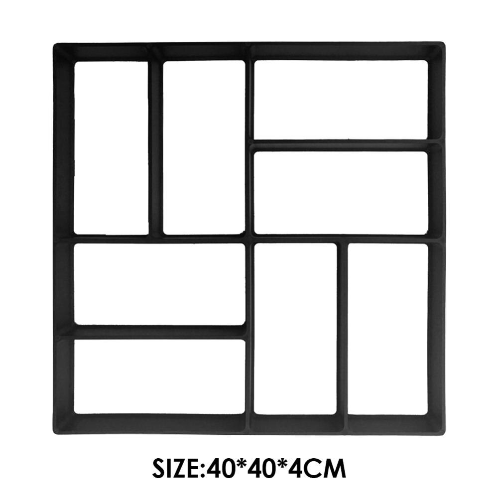 Kit de moules à pierres pour jardin créatif