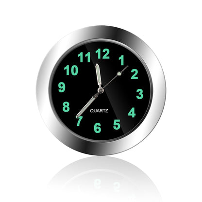 Horloge lumineuse adhésive pour tableau de bord de voiture