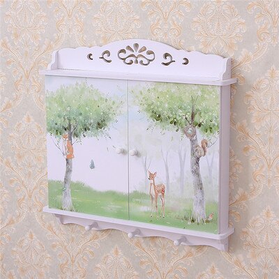 Conteneur de rangement pour câbles escamotable