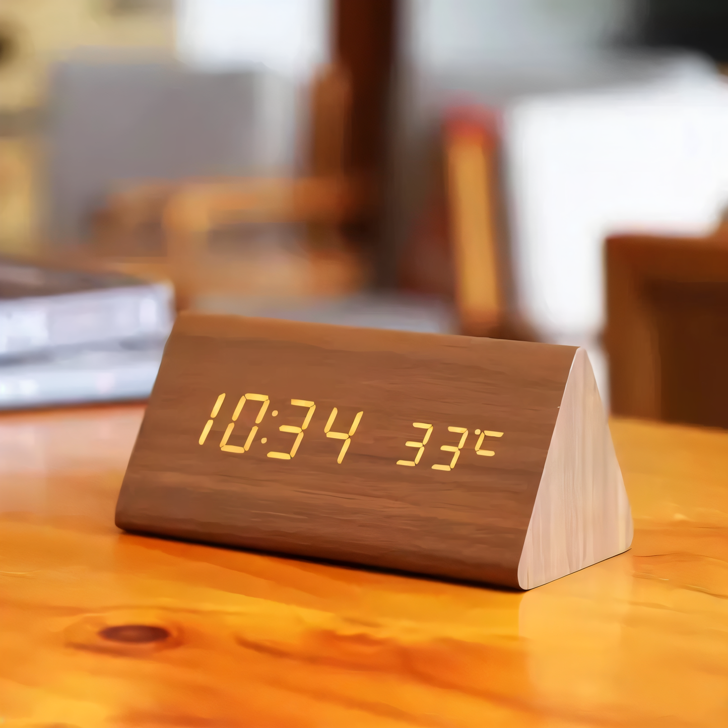 Compact Digital Plastic Alarm Clock - Halri