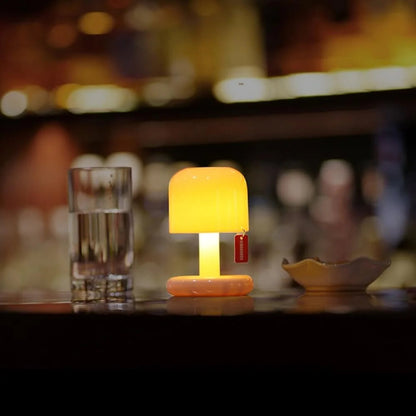 Small Warm Table Lamp